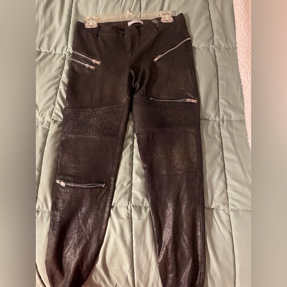 Zara Moto Pant Zippers